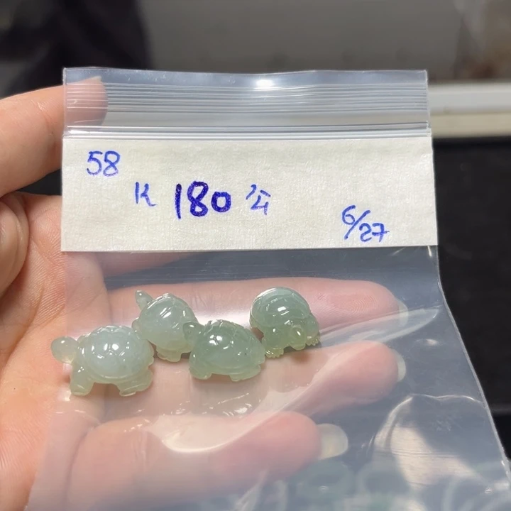 定制翡翠未镶嵌营乌龟