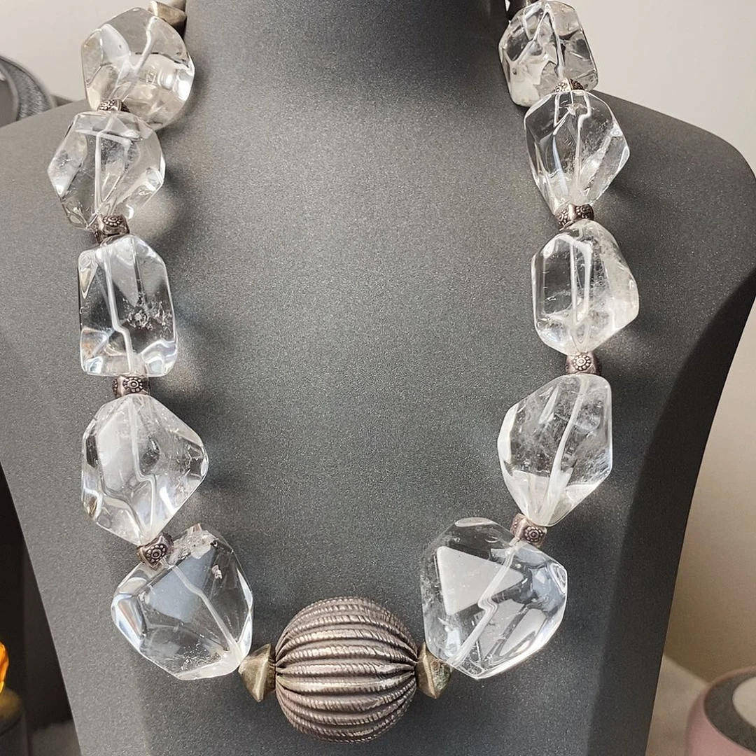 颈饰水晶未镶嵌项链