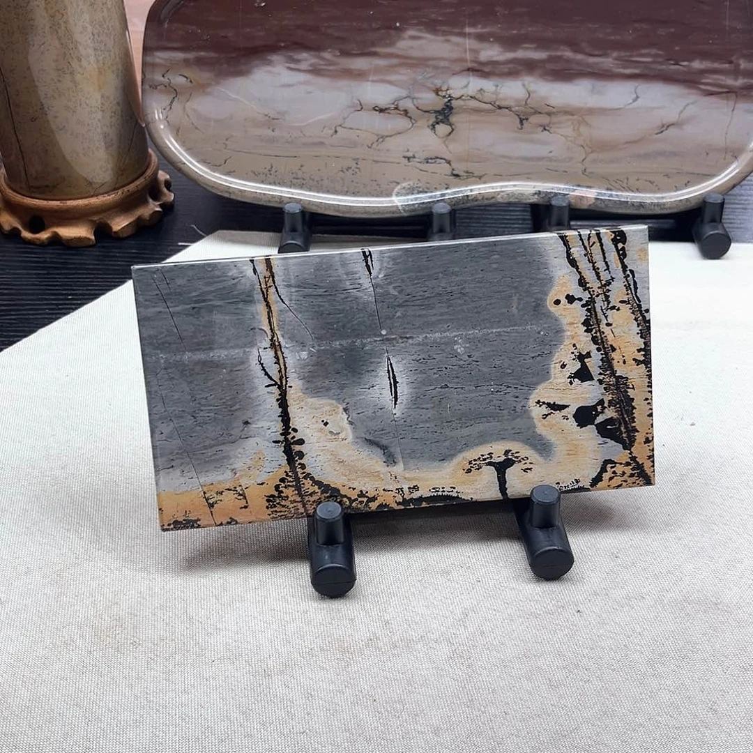 石材广西天然国画石