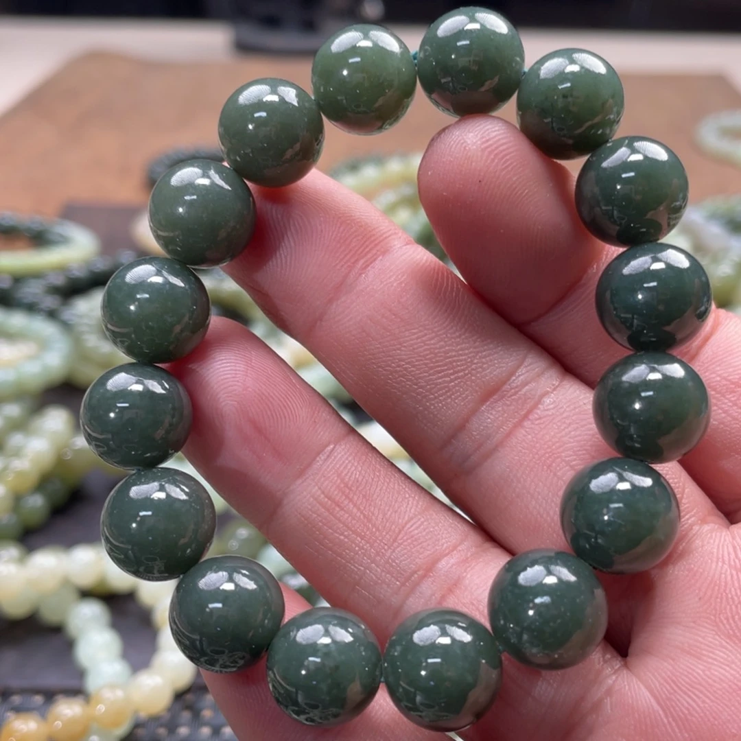 和田玉手链未镶嵌