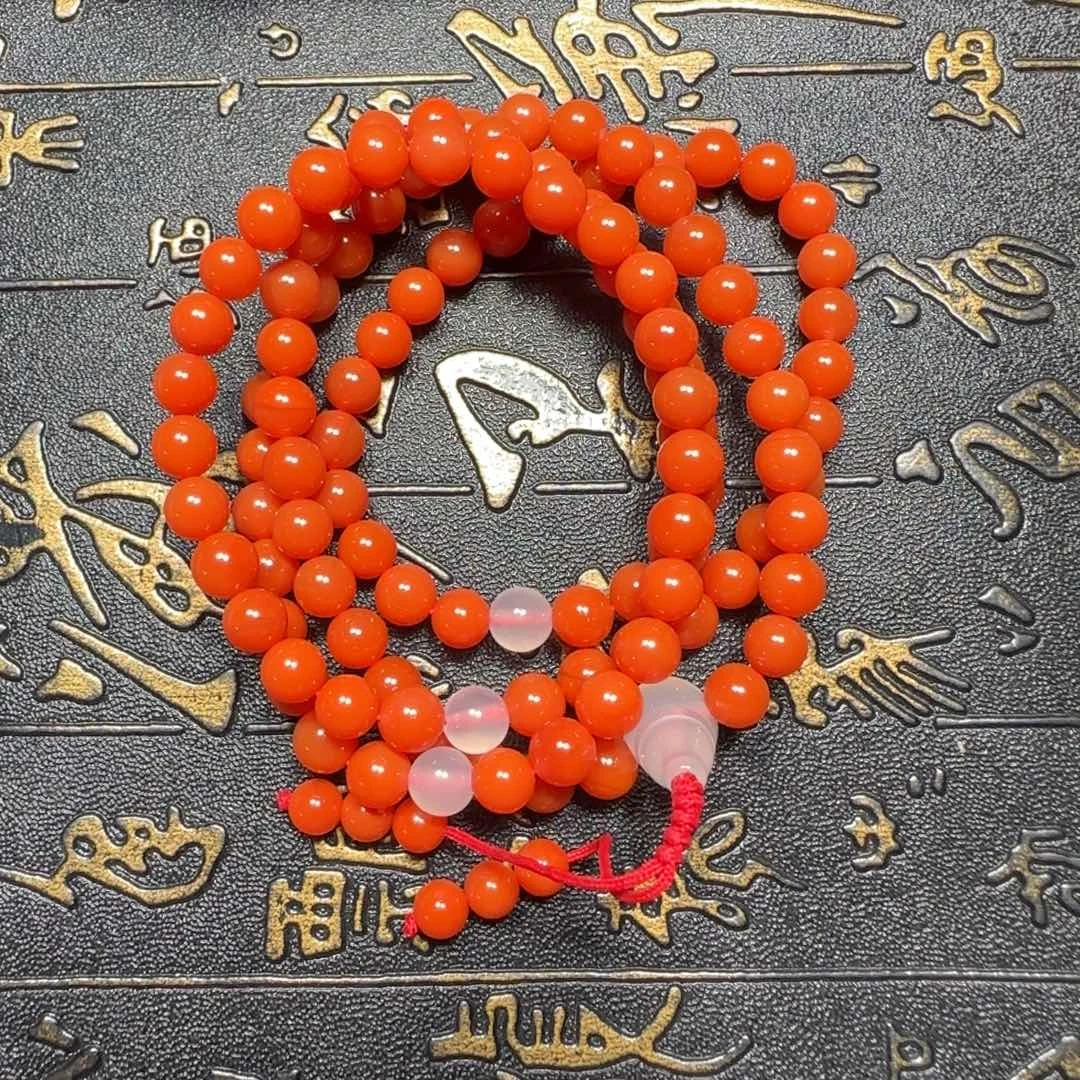 白***城南红玛瑙未镶嵌杨柳冷水河6.5➕