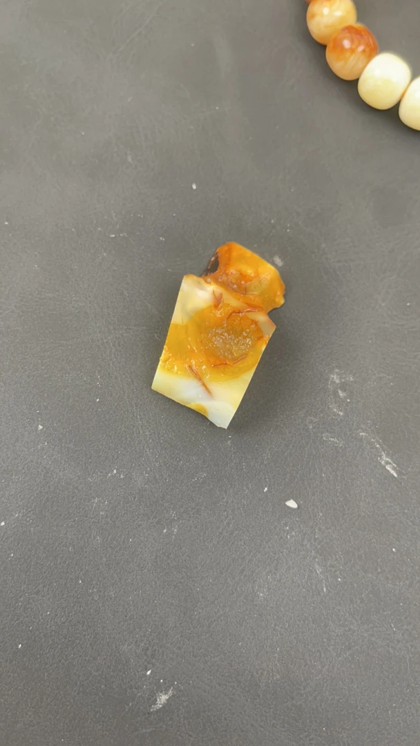 蜜蜡戒指面体验料