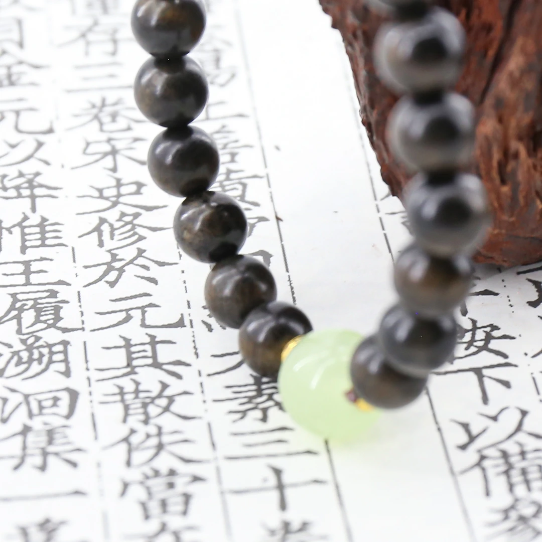 非金属木质手链 SF1323-木质夜光饰品（无礼盒）