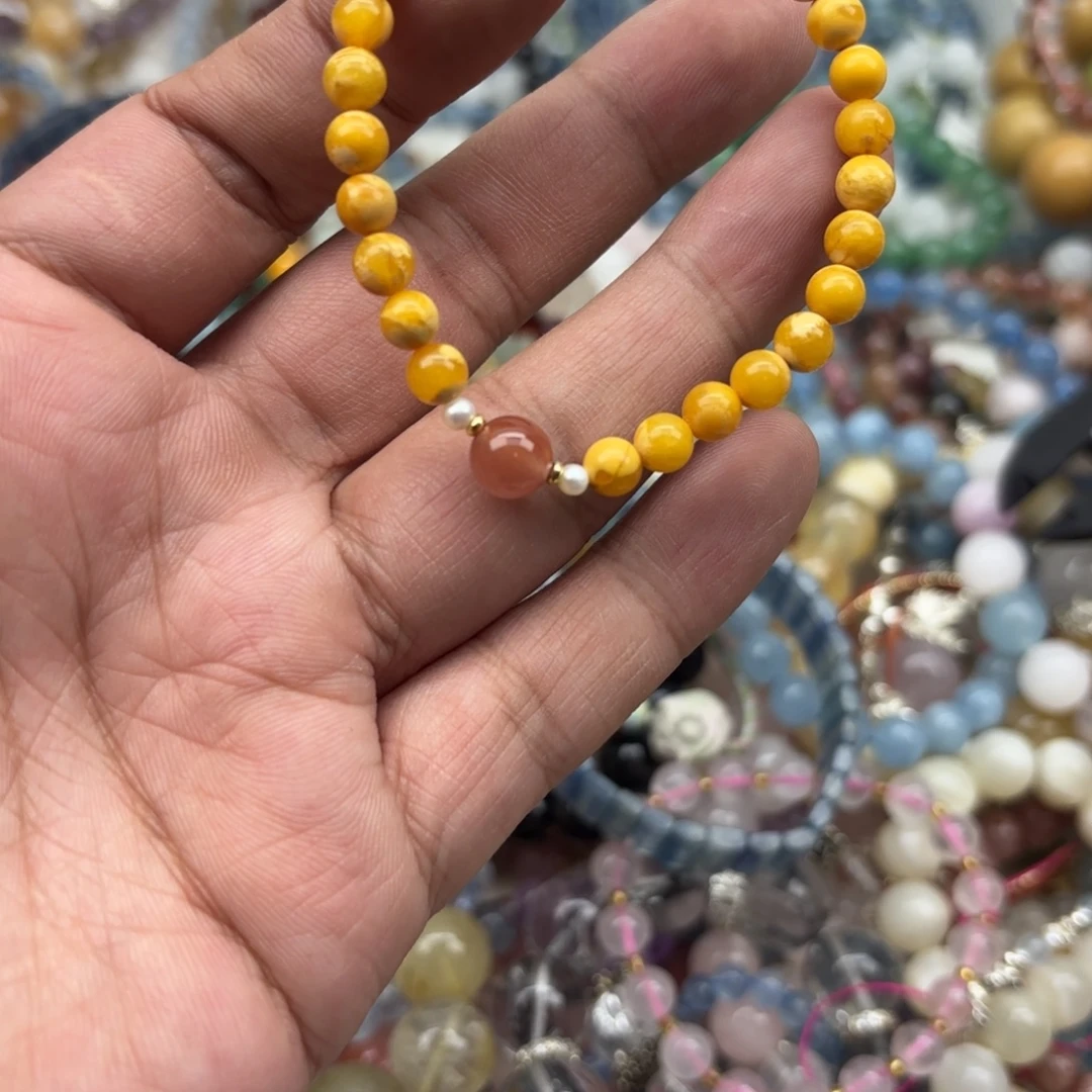 手链银S925镶嵌水晶