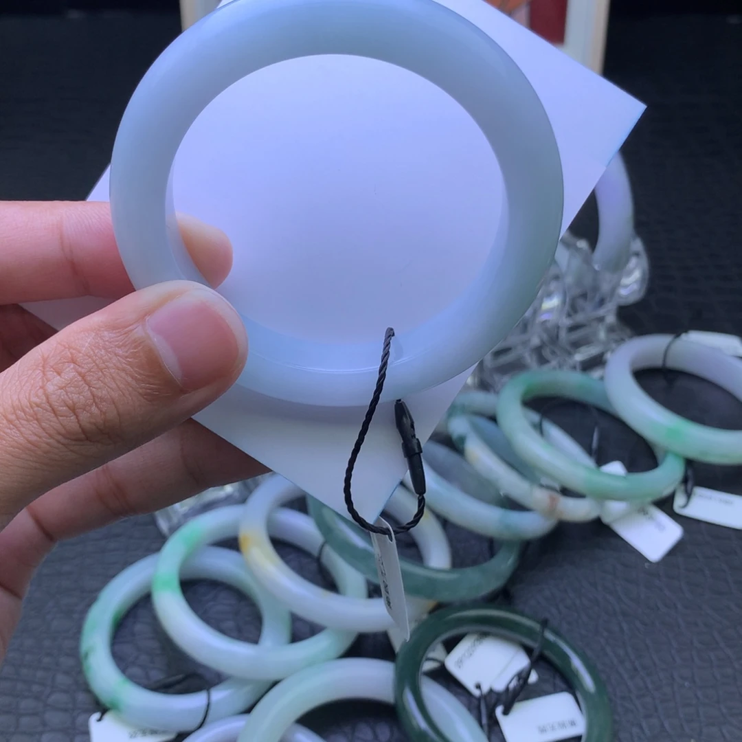 未镶嵌手镯翡翠成品