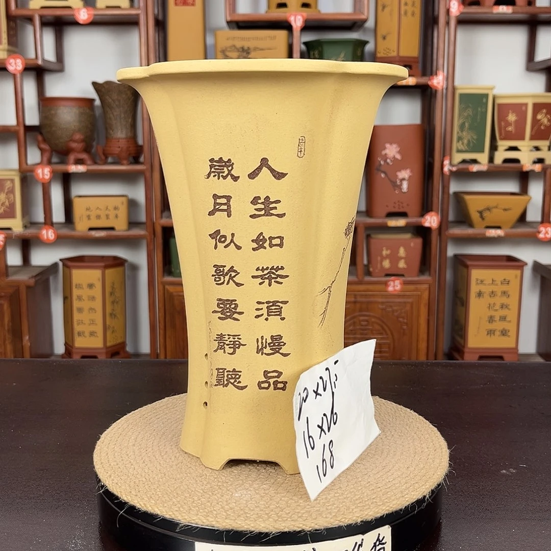 花盆紫砂紫砂花盆