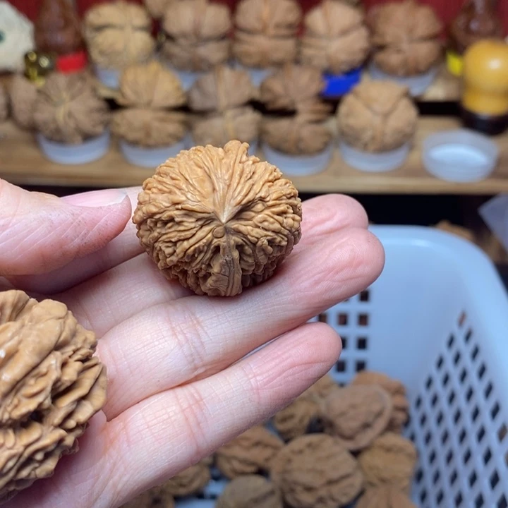 给***花文玩核桃把件文玩