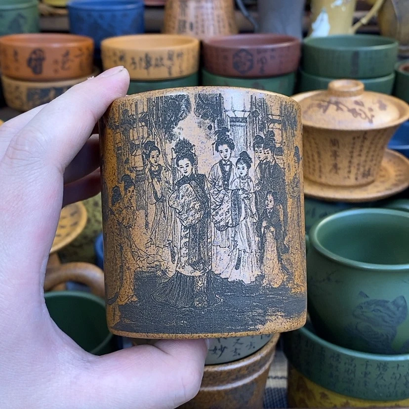 【闪购商品】紫砂杯子宜兴全手工紫砂杯