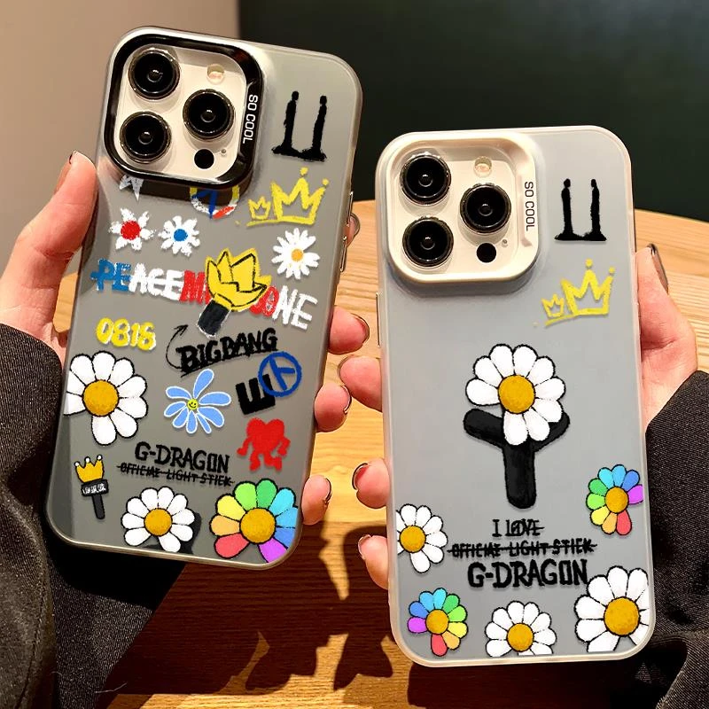 适用个性于iPhone16promax权志龙应援棒高级感潮牌15pro镭手机壳
