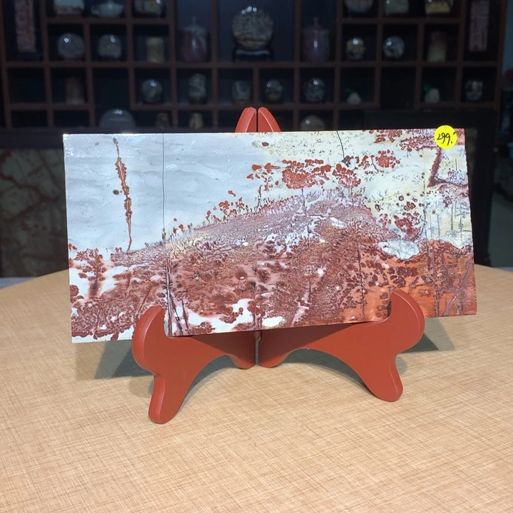 ，广西国画石摆件，收藏观赏
