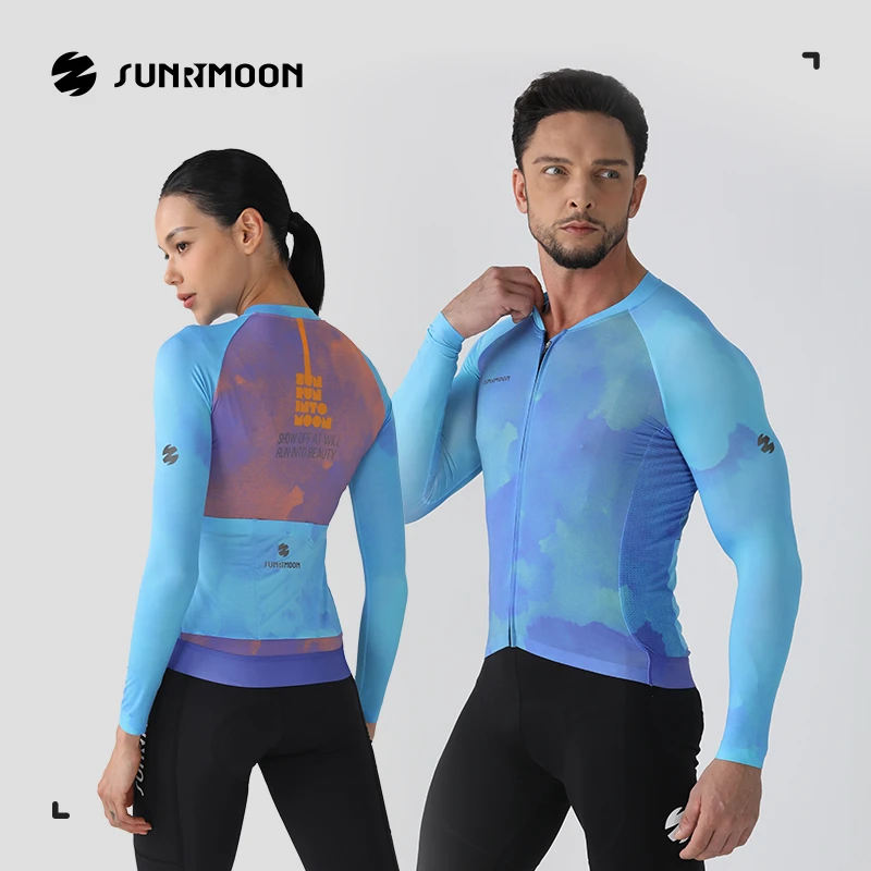 Sunrimoon·云竞·森瑞梦骑行上衣长袖+CS-11骑行头盔套餐