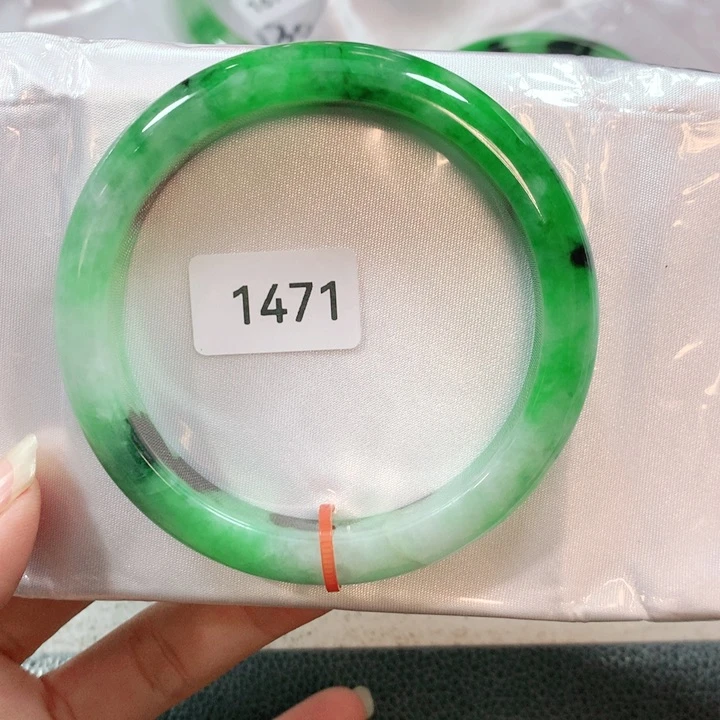 翡翠手镯未镶嵌天然翡翠手镯60