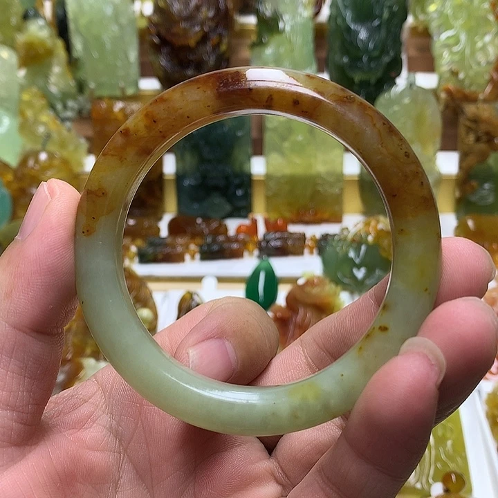 蛇纹石玉未镶嵌珠宝半成品