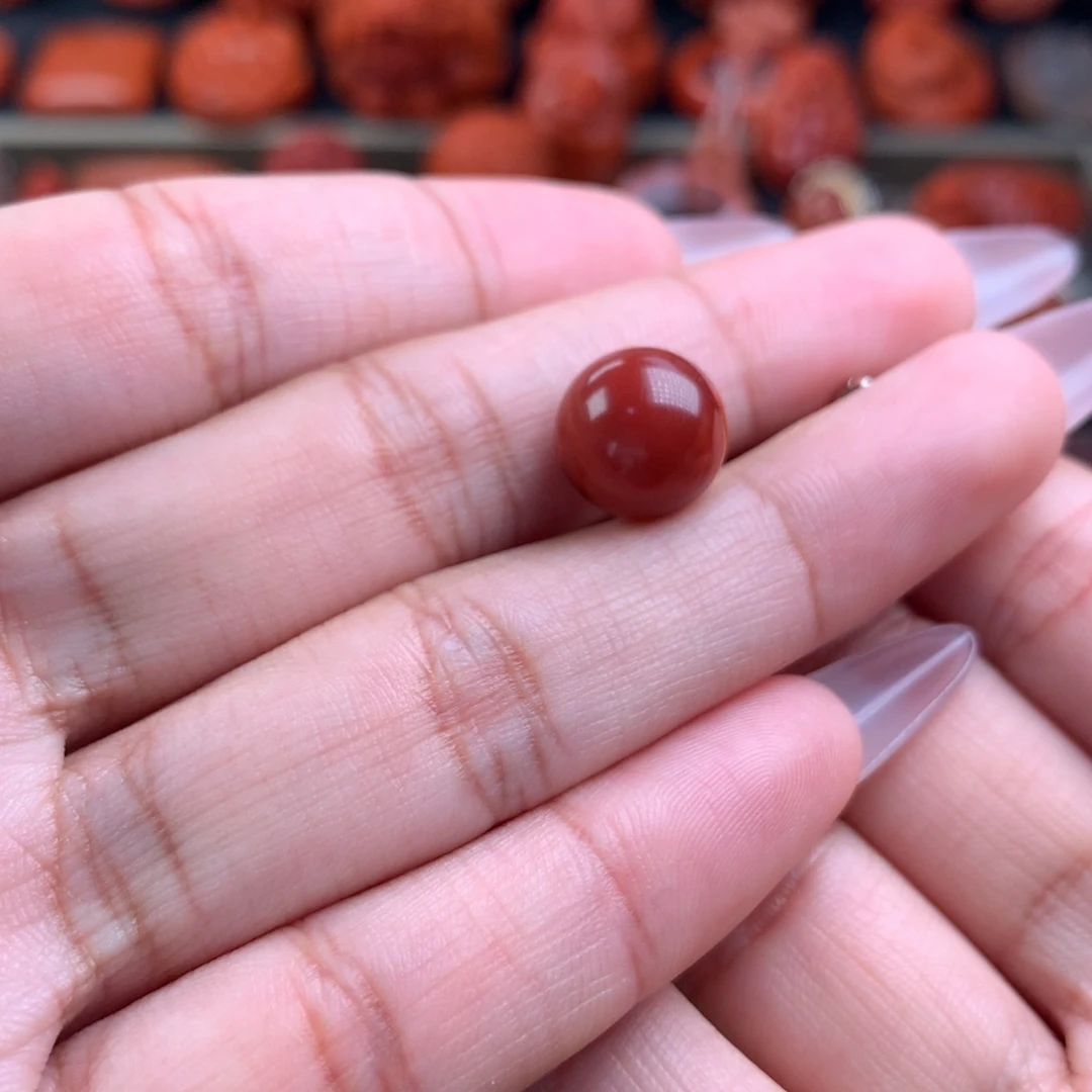 南红玛瑙圆珠11未镶嵌