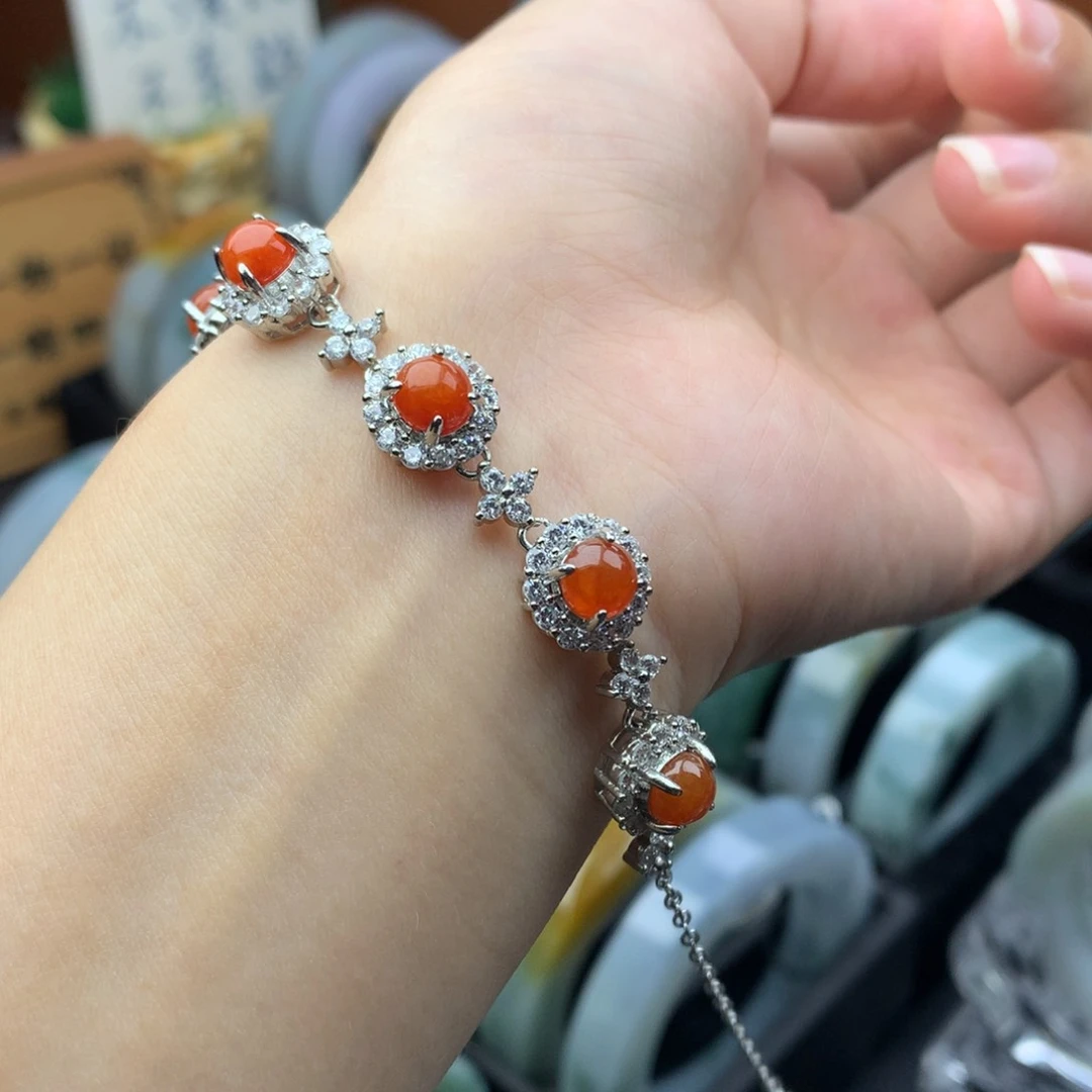未镶嵌手链翡翠多样性