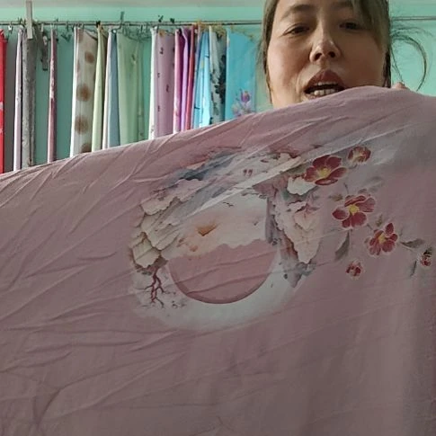 棉高端菠萝尺寸7.5m，带点小小微瑕。