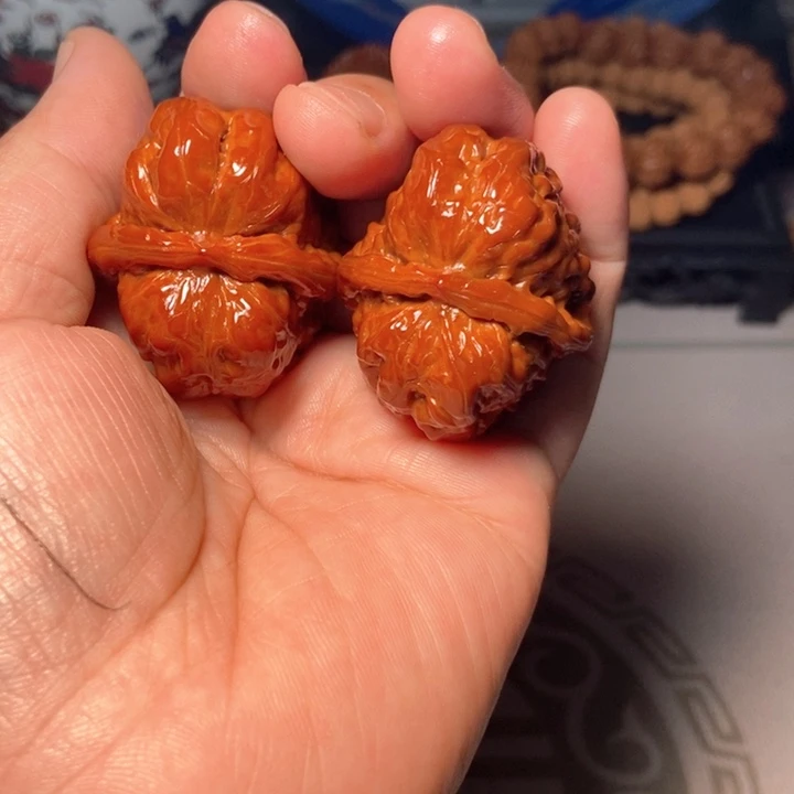 核桃文玩核桃蛙头