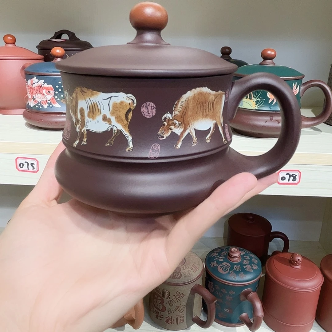 紫砂茶杯手工制作