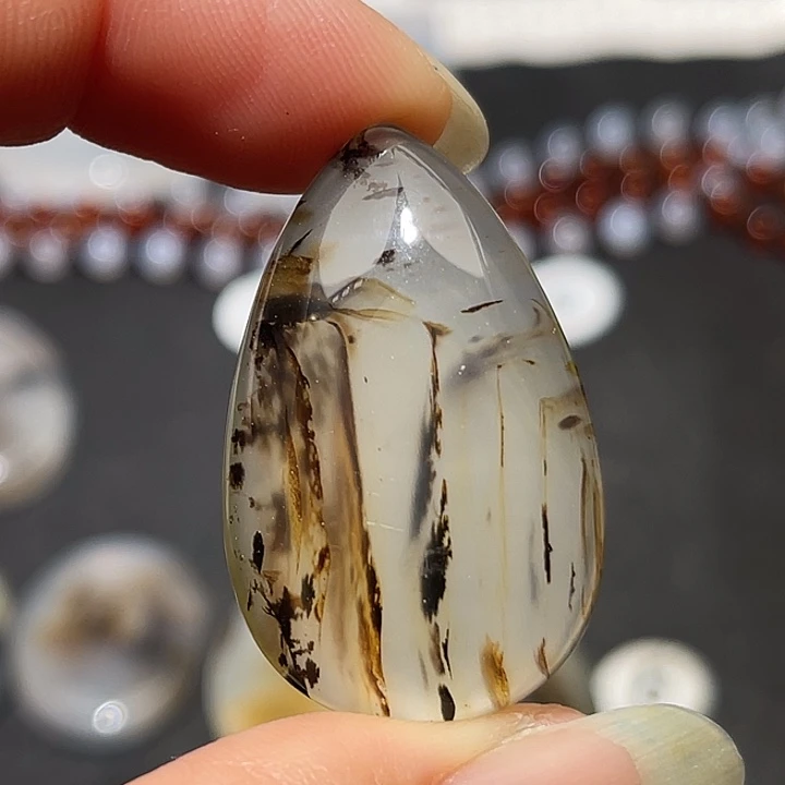 玛瑙/玉髓未镶嵌吊坠(不含链)