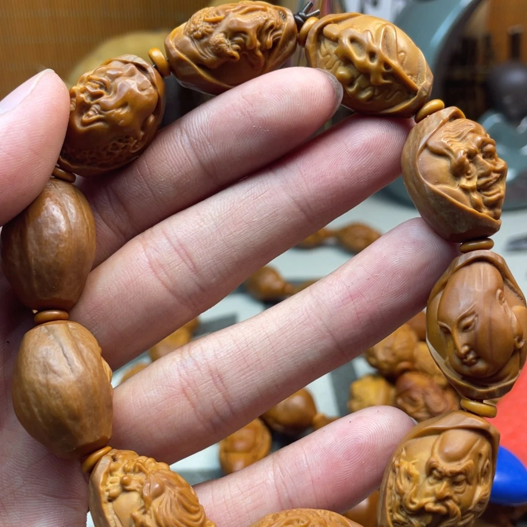 橄榄核手串/手链橄榄核雕工艺手串5119