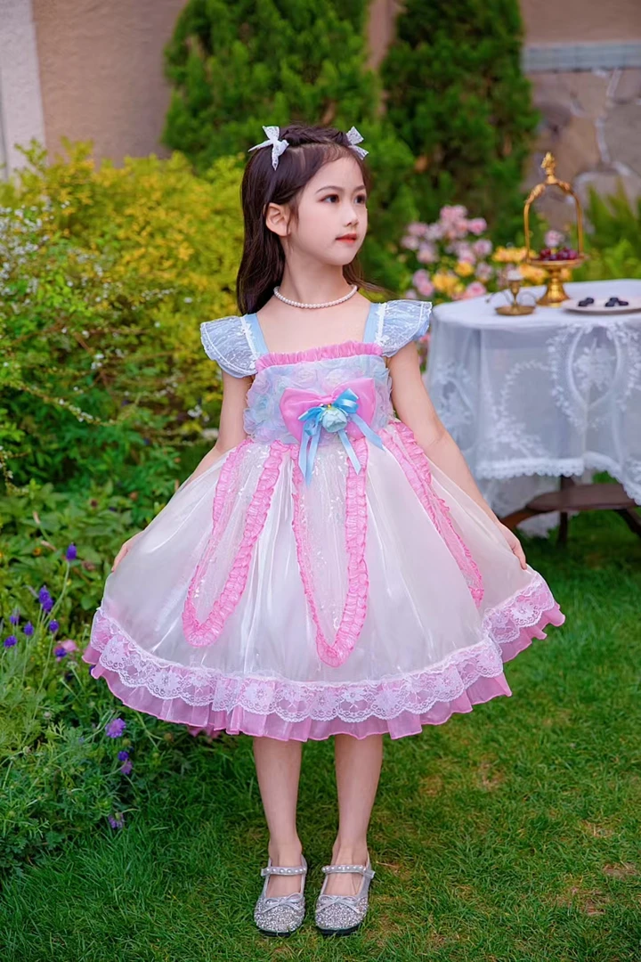 夏季女童洛丽塔儿童公主裙