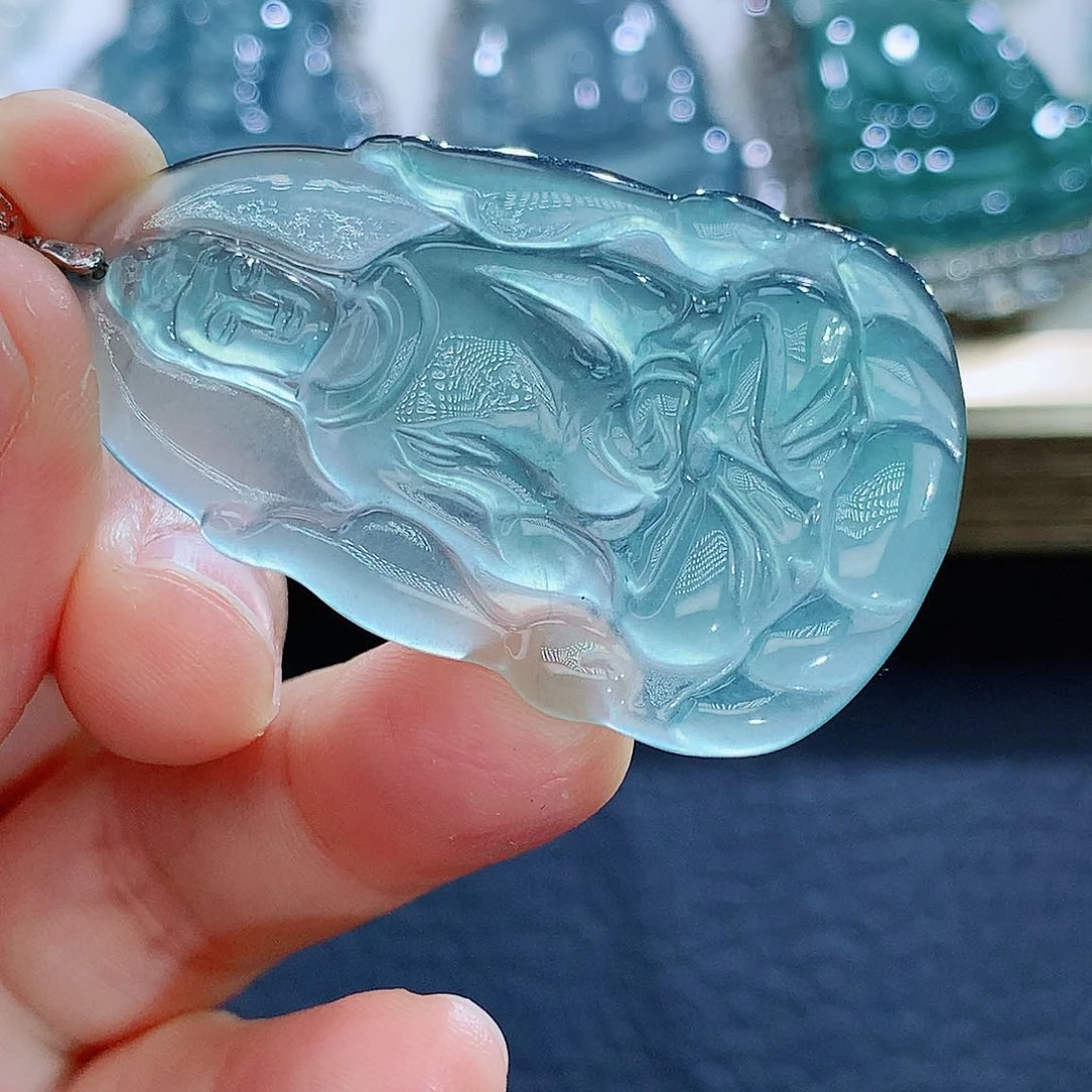 未镶嵌挂件翡翠翡翠