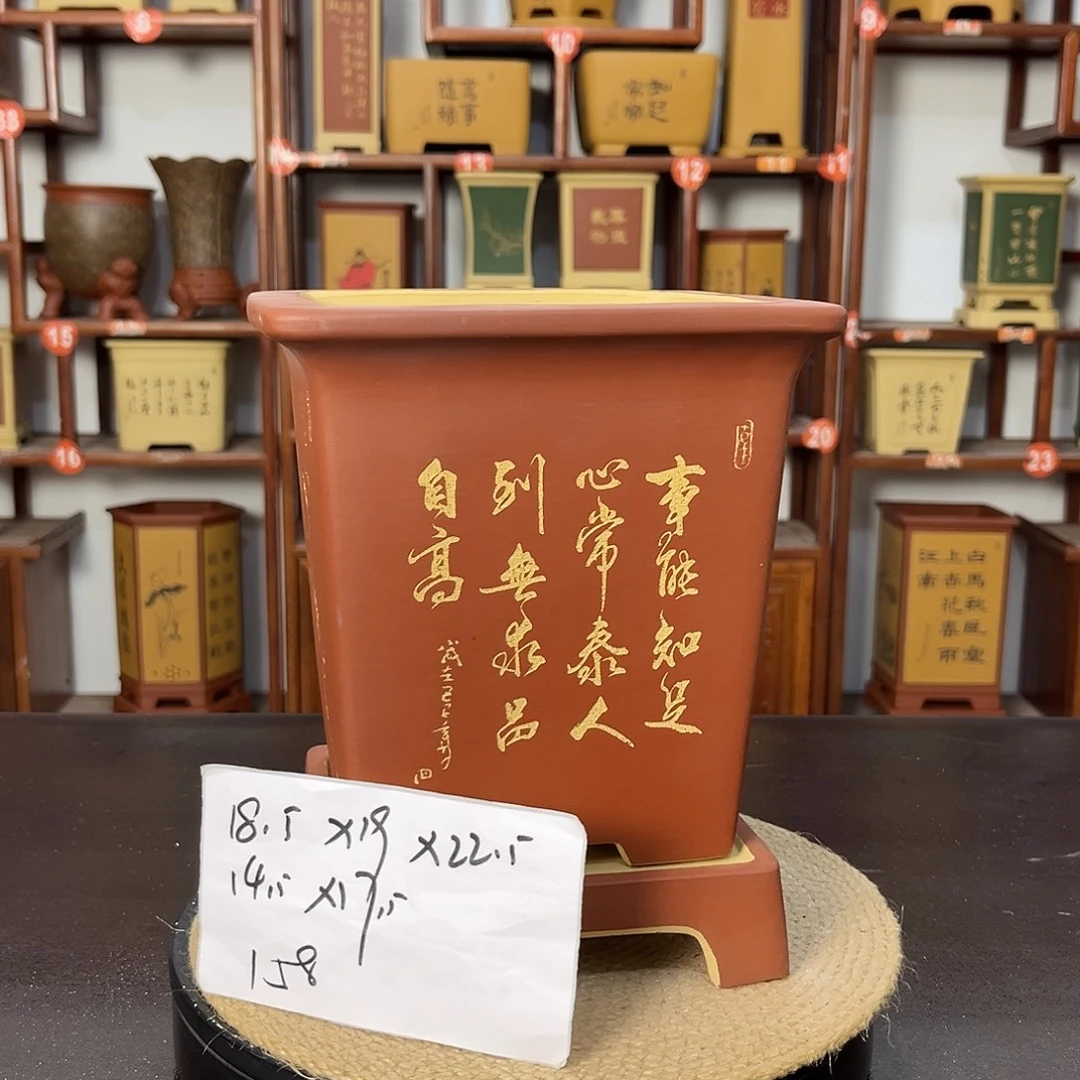 紫砂花盆紫砂花盆