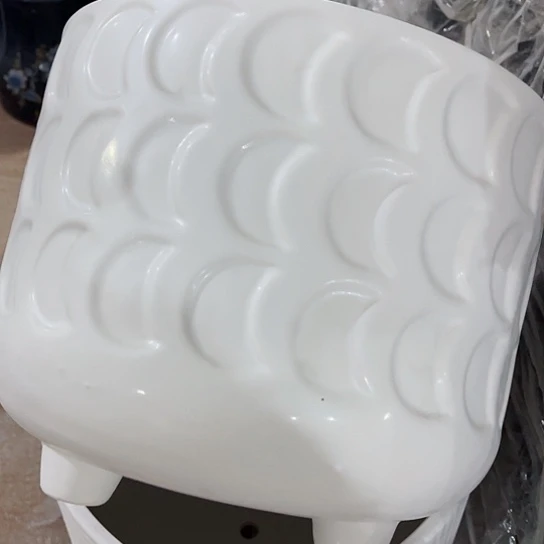 多肉绿植陶瓷花盆9.9包邮，有孔，微瑕