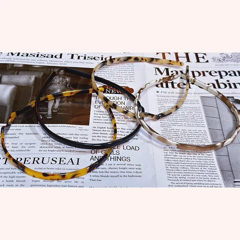 防滑优雅小发箍简约百搭醋酸女头饰 7mm宽