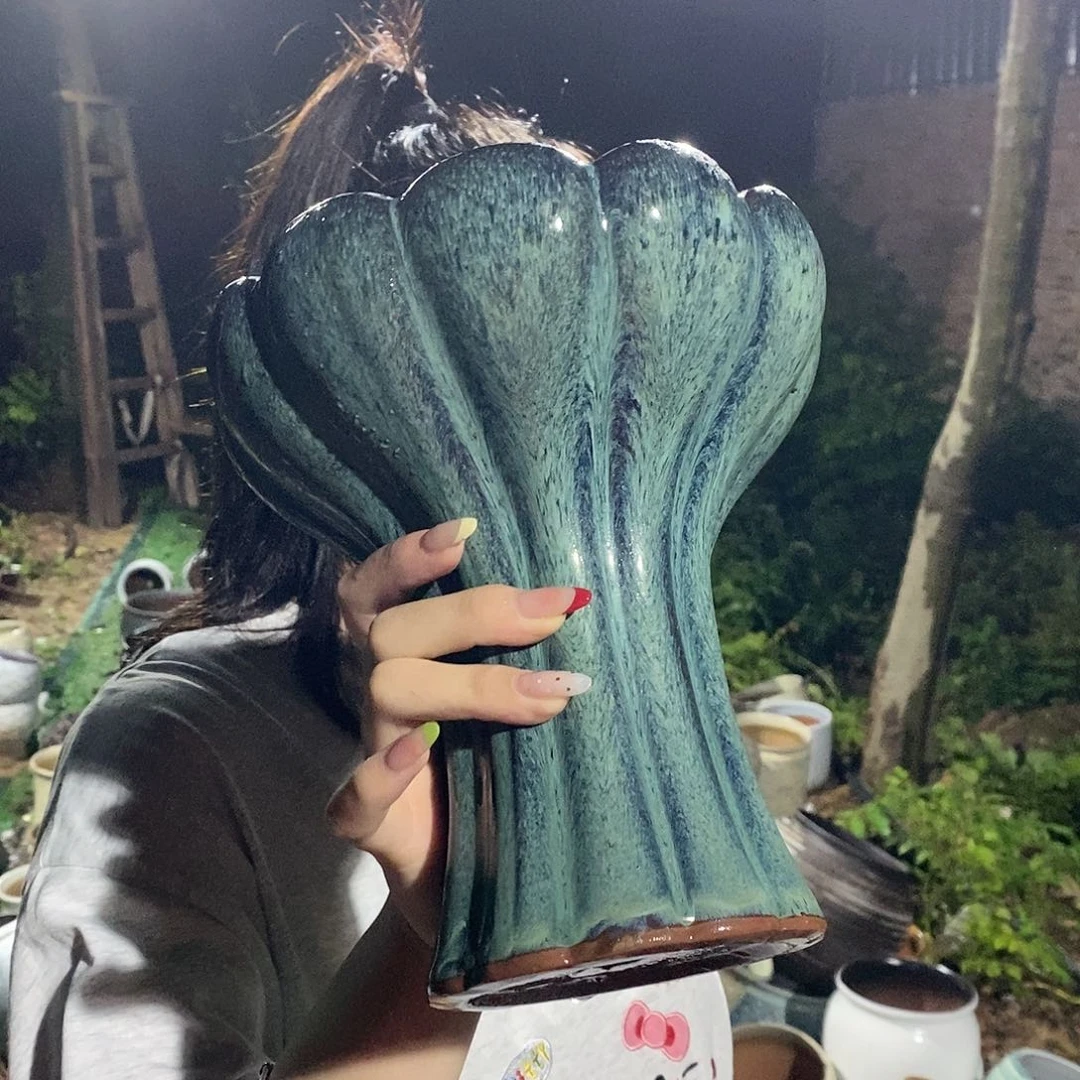 紫砂花盆瑕疵18/20（j h h k h g