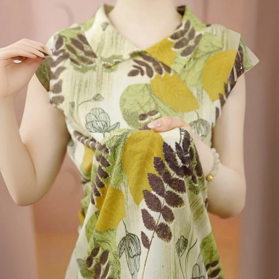 【送腰封】杭州专柜2025阔太太高端如诗如画显瘦连衣裙ZF-Q032