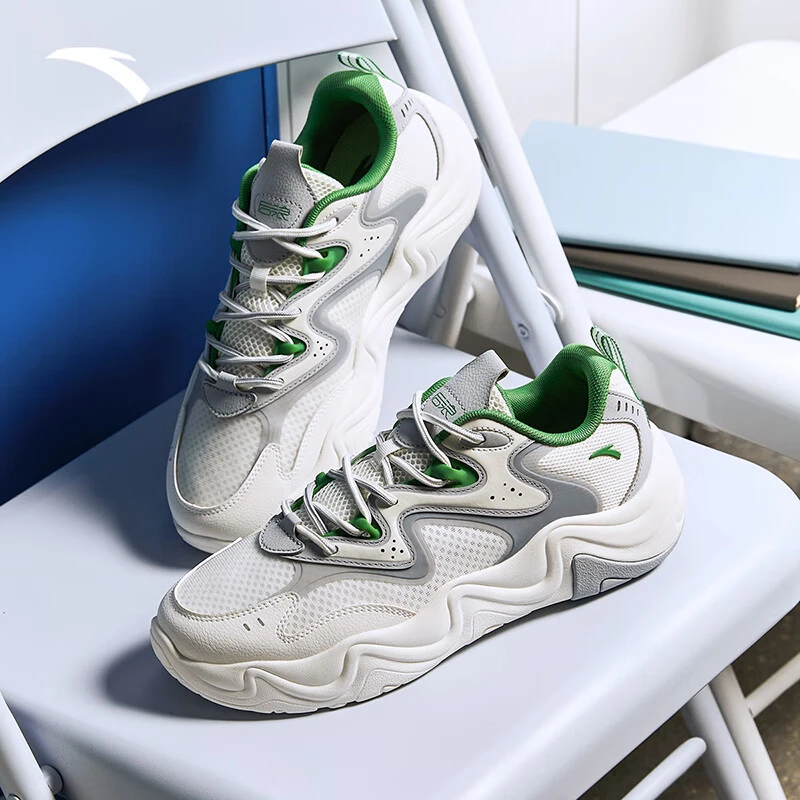 后浪4休闲鞋2025年夏季新款商场同款网面透气潮流复古运动鞋