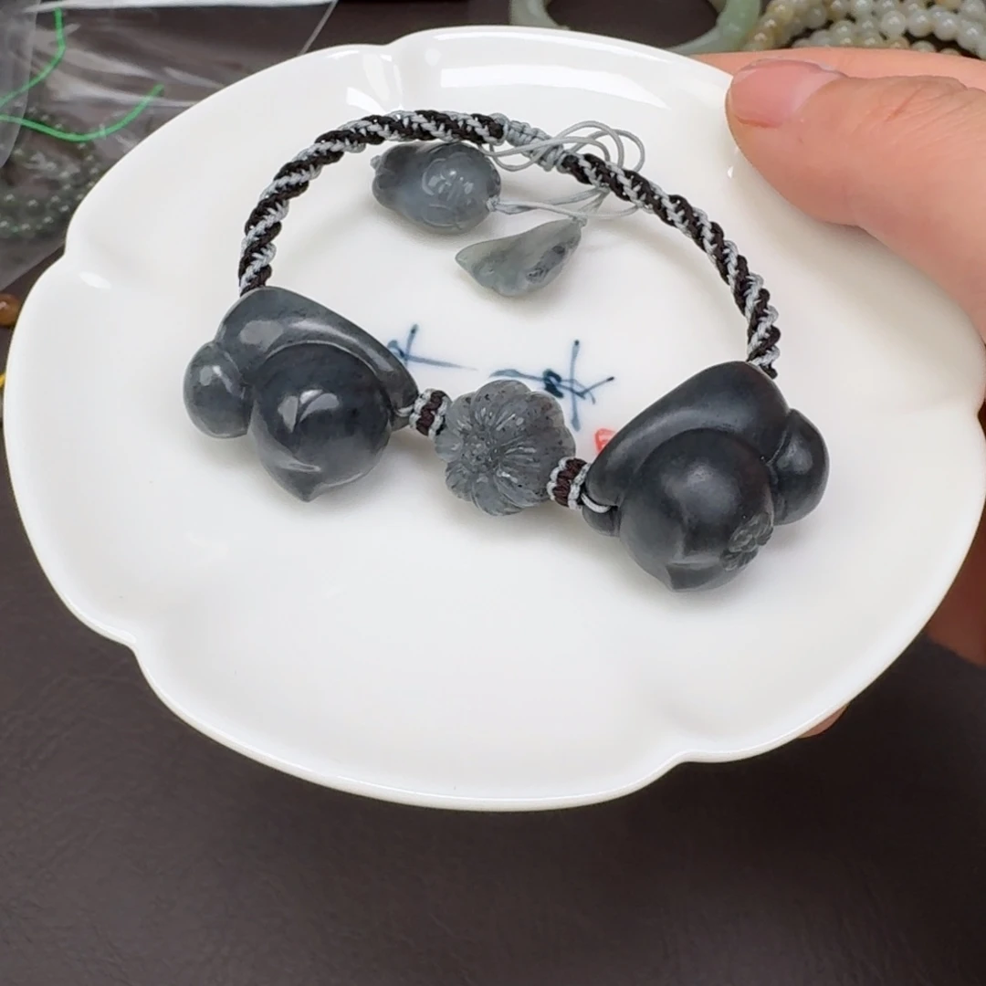 和田玉未镶嵌颈饰1213