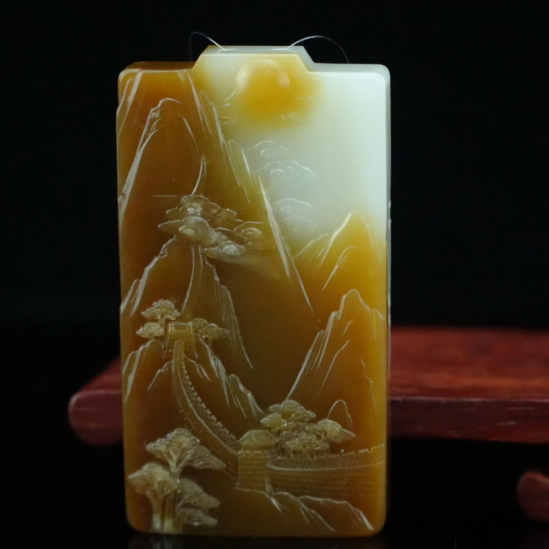 陆飞飞作/和田玉 龙城飞将/朵云轩 LFSW3034YF