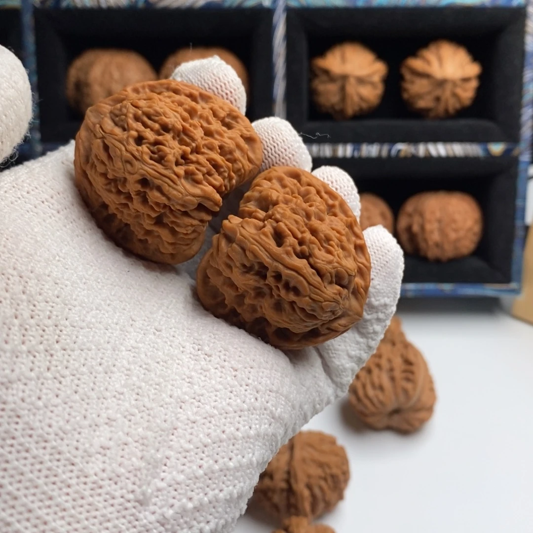 吊坠文玩核桃41全品三角疆