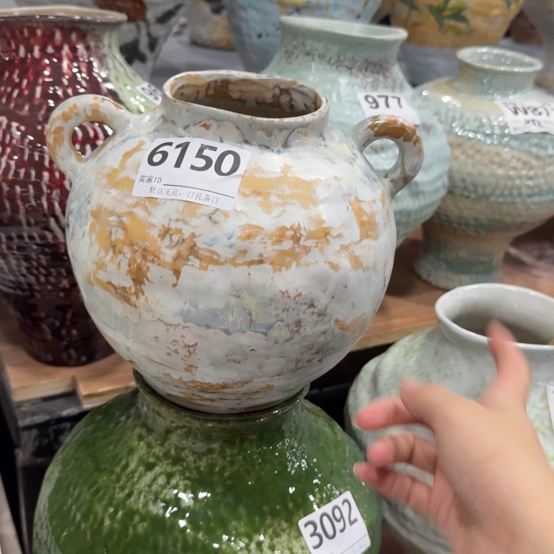 不***莓摆件景德镇高温花瓶编码6150默认无孔
