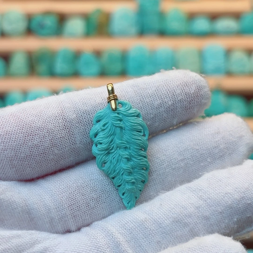 绿松石未镶嵌配饰