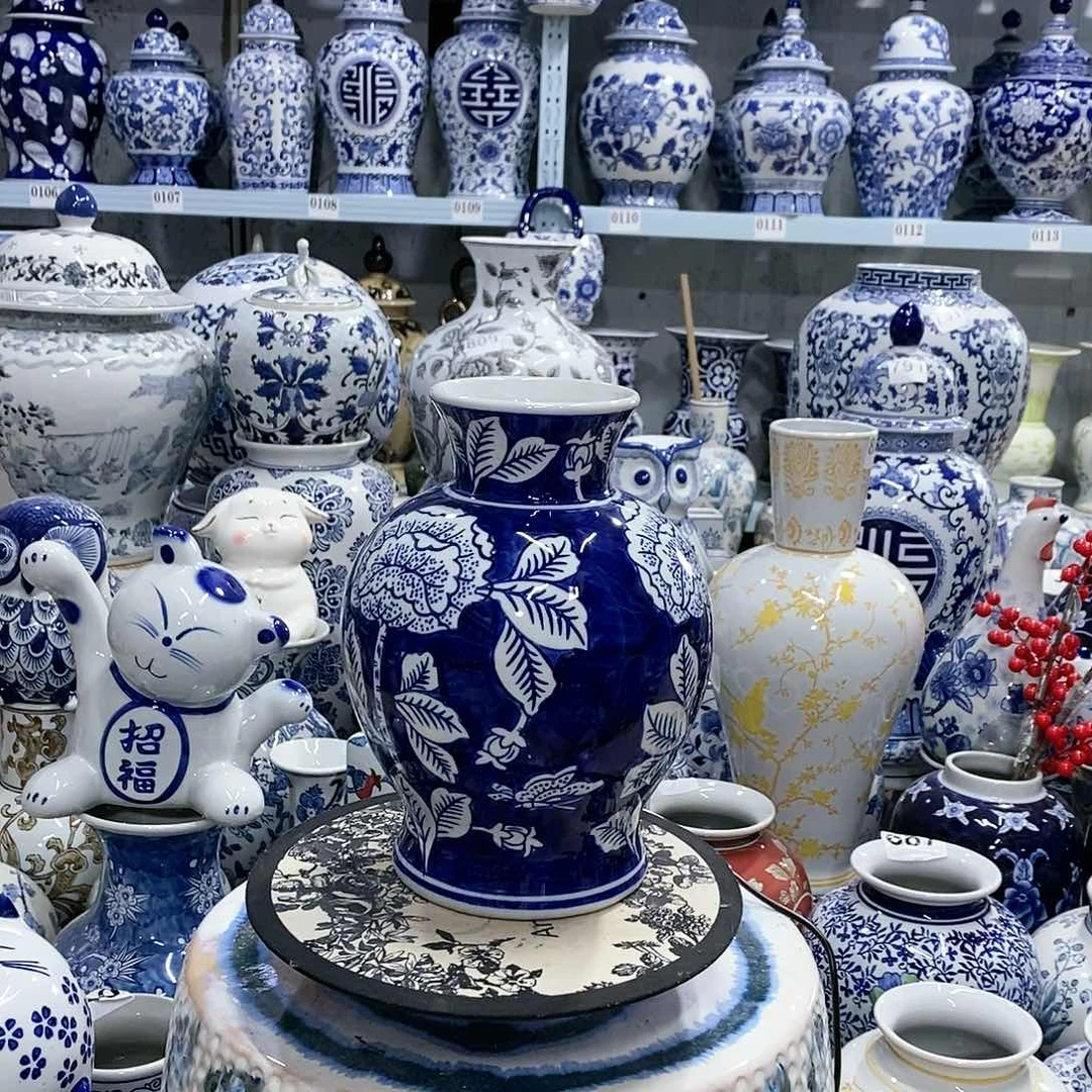 【闪购商品】摆件石榴瓶瓷器摆件23.9.17