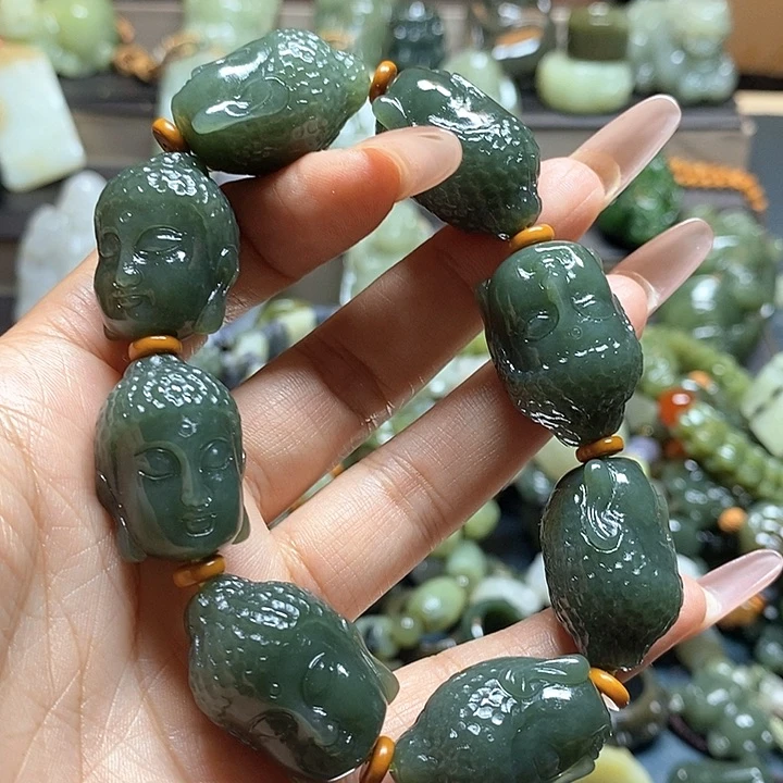 手串未镶嵌和田玉