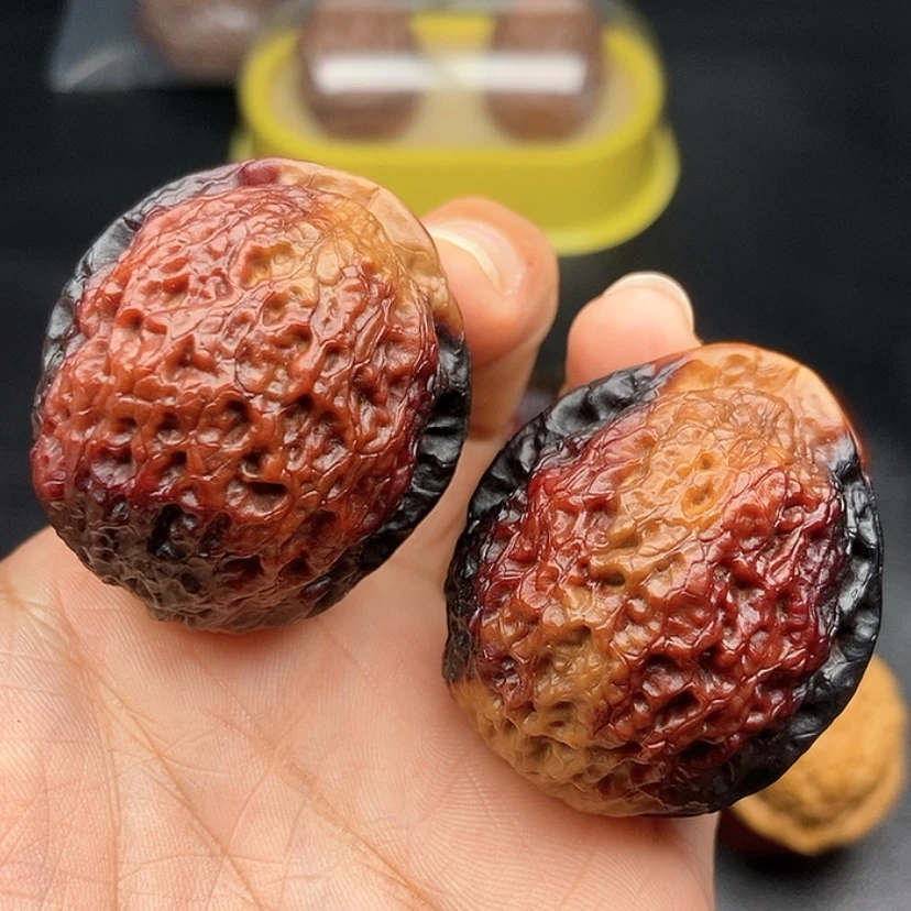 【闪购商品】把件文玩核桃39尺罗汉头53克