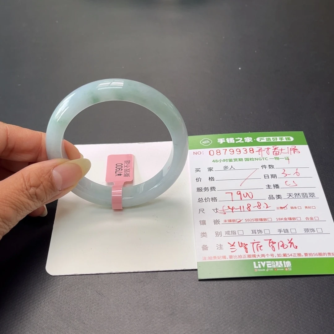 翡翠手镯未镶嵌多人