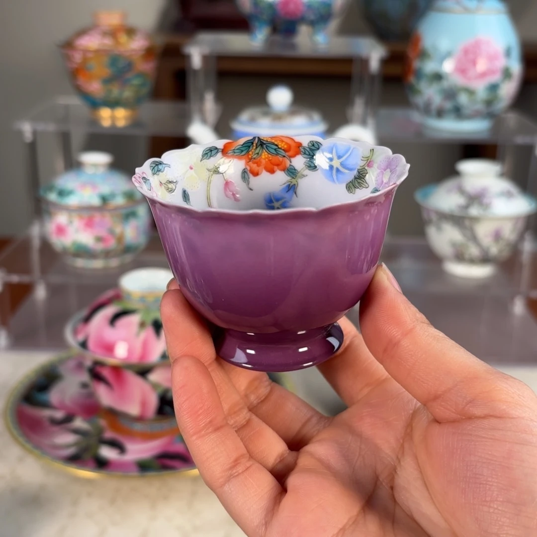 纯手工手绘 高端茶器