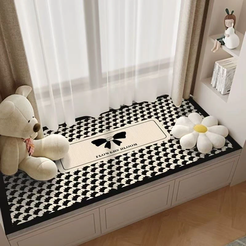 加厚防滑飘窗垫可定做窗台垫子四季通用阳台可裁剪榻榻米沙发坐垫