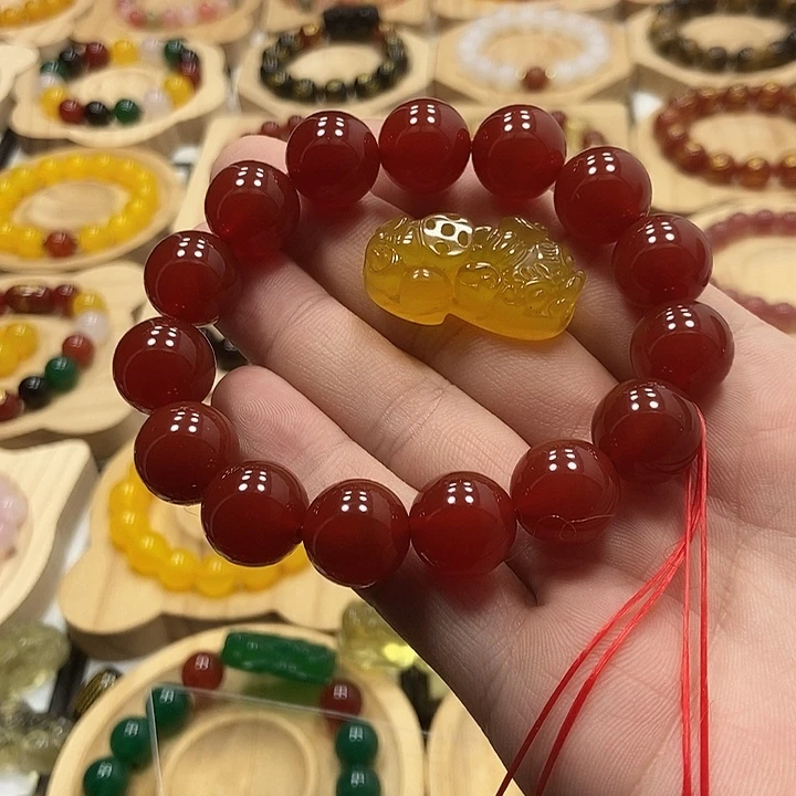 未镶嵌手链玛瑙/玉髓我****天
