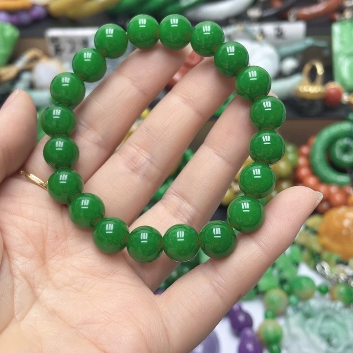 翡翠未镶嵌手链手链20