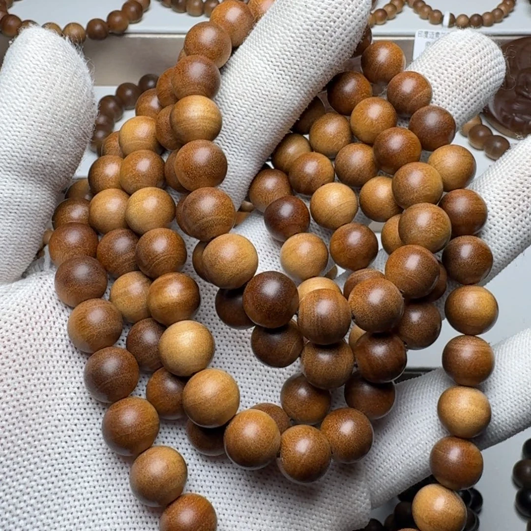 优***选檀香木老山檀香黑肉横纹1.0×108颗，醇厚奶香奶甜奶韵