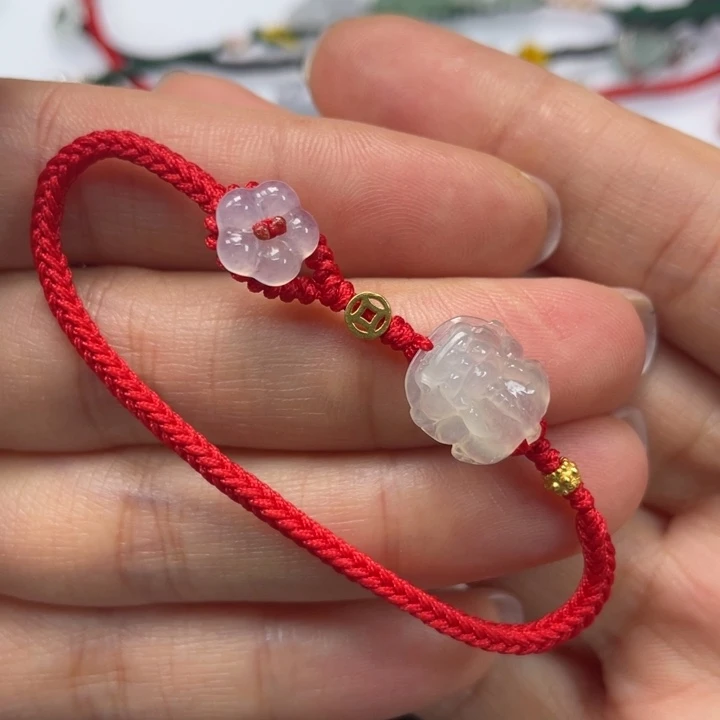 翡翠未镶嵌手绳15手围