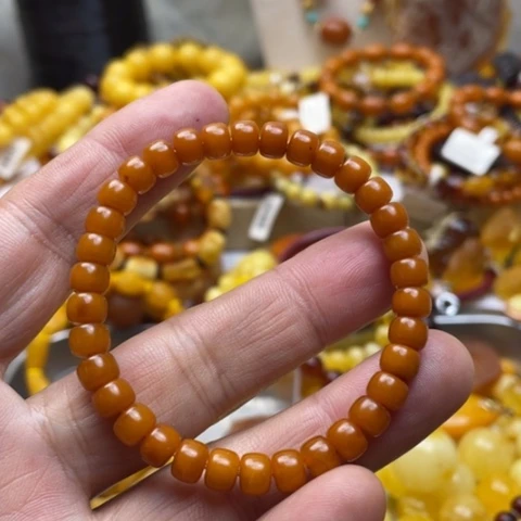手串琥珀未镶嵌手串