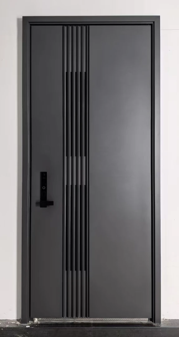 甲级通风入户门防盗门安全防蚊虫简约款