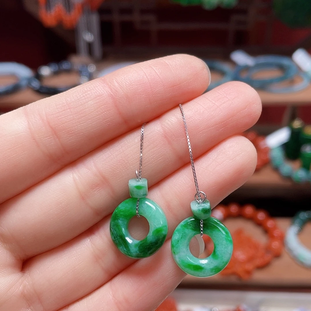 翡翠未镶嵌手链饰品